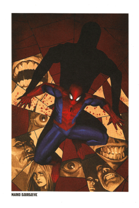 Lithographie Spider-Man par Marko Djurdjevic