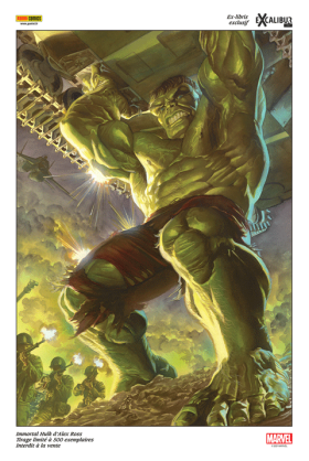 Ex-Libris Hulk par Alex Ross