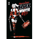Harley Quinn Black White Red