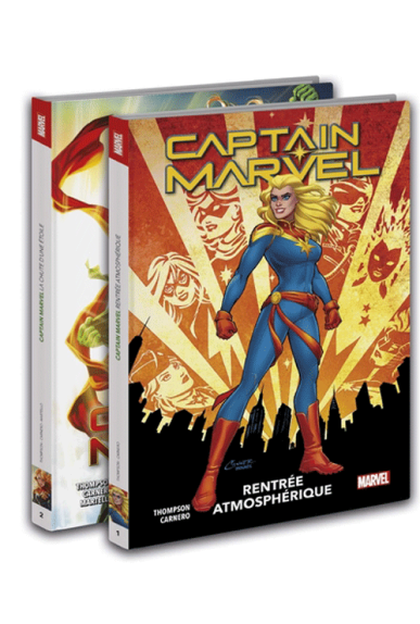 Pack Captain Marvel Tome 1 + Tome 2