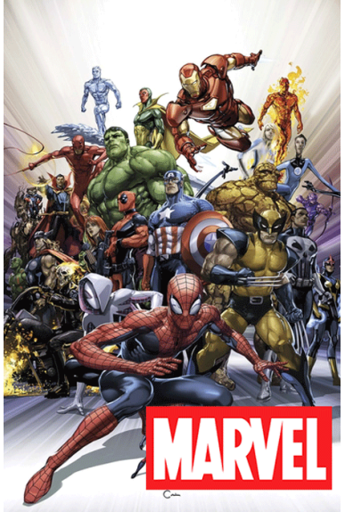 Abonnement Marvel Comics en Mondial Relay