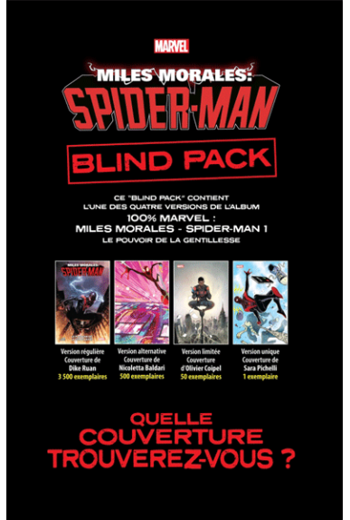 Miles Morales Tome 1 (Blind... Miles Morales Tome 1 (Blind...