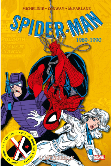 Amazing Spider-Man L'intégrale 1989-1990 panini excalibur Amazing Spider-Man L'intégrale 1989-1990 panini excalibur