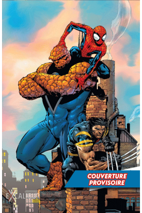 Couverture de l'Omnibus Ultimate Fantastic Four Variante Panini