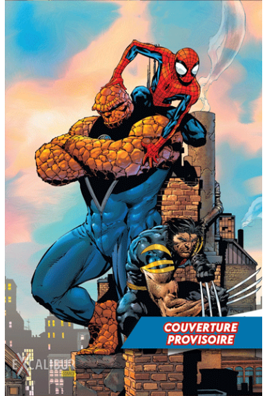 Couverture de l'Omnibus Ultimate Fantastic Four Variante Panini