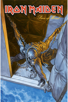 Iron Maiden - Piece of Mind Blueman Editions