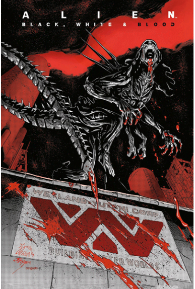 Alien : Black White & Blood Panini Comics Excalibur Alien : Black White & Blood Panini Comics Excalibur