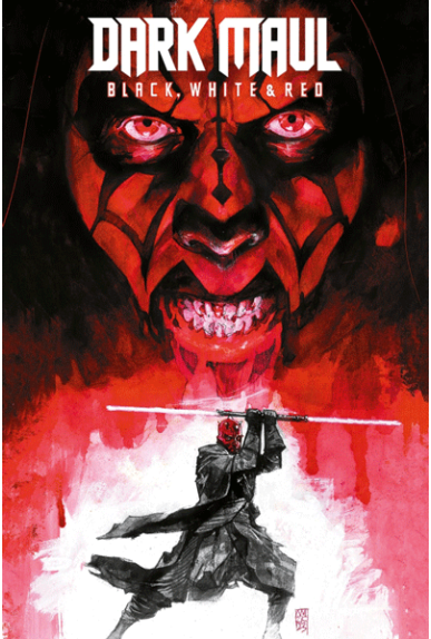 Dark Maul : Black White & Red