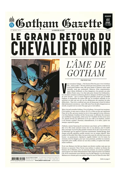 Gotham Gazette 1 : Preview...
