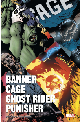 Banner, Cage, Punisher par Richard Corben