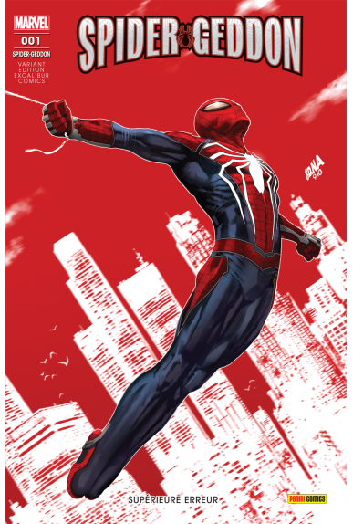 Spider-Geddon 1 Variant Excalibur Spider-Geddon 1 Variant Excalibur