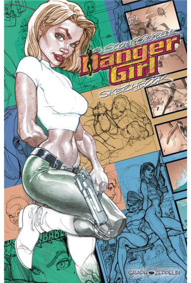 Danger Girl - Sketchbook