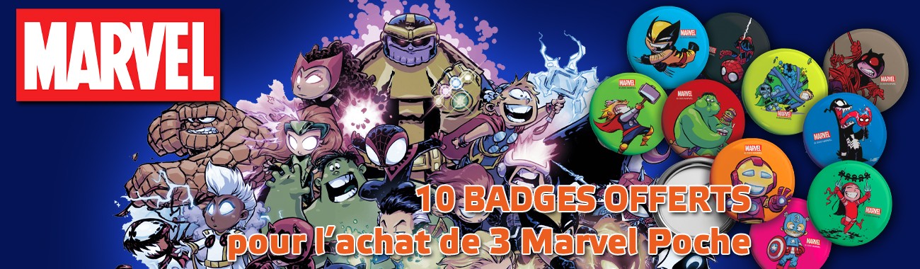 Avec le code BADGES, 1 lot de 10 Badges offerts